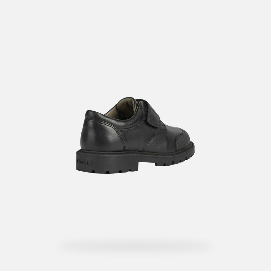Geox J Shaylax B D J16FAD 043BC Black School Shoes