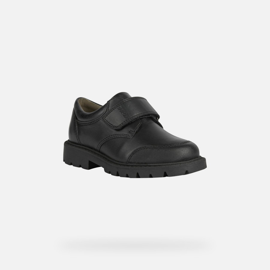 Geox J Shaylax B D J16FAD 043BC Black School Shoes
