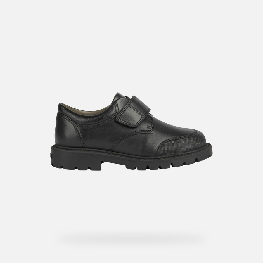 Geox J Shaylax B D J16FAD 043BC Black School Shoes
