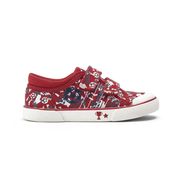 Start-Rite Kickabout 6200_1 Red Vegan Canvas F Width Fitting