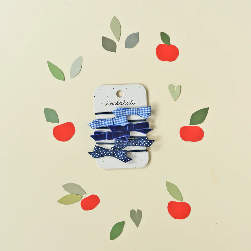 Rockahula Kids School Bow Pony Set Blue HBTS220B