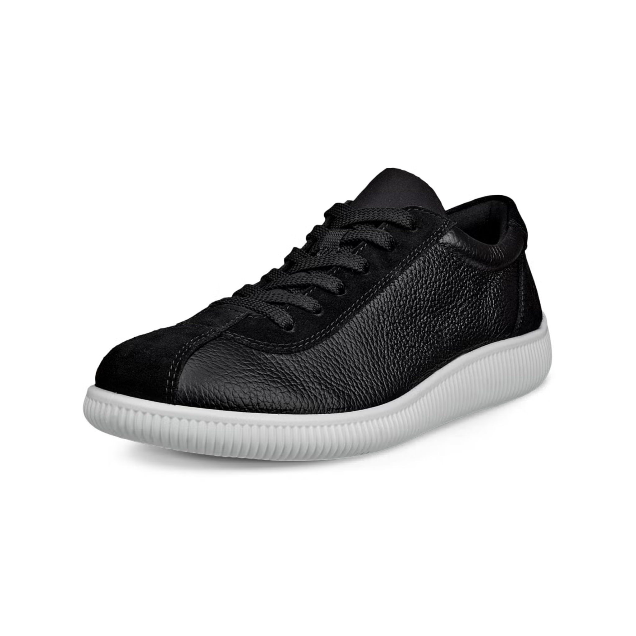 Ecco Soft Zero Black Ladies Shoe 220253 51052