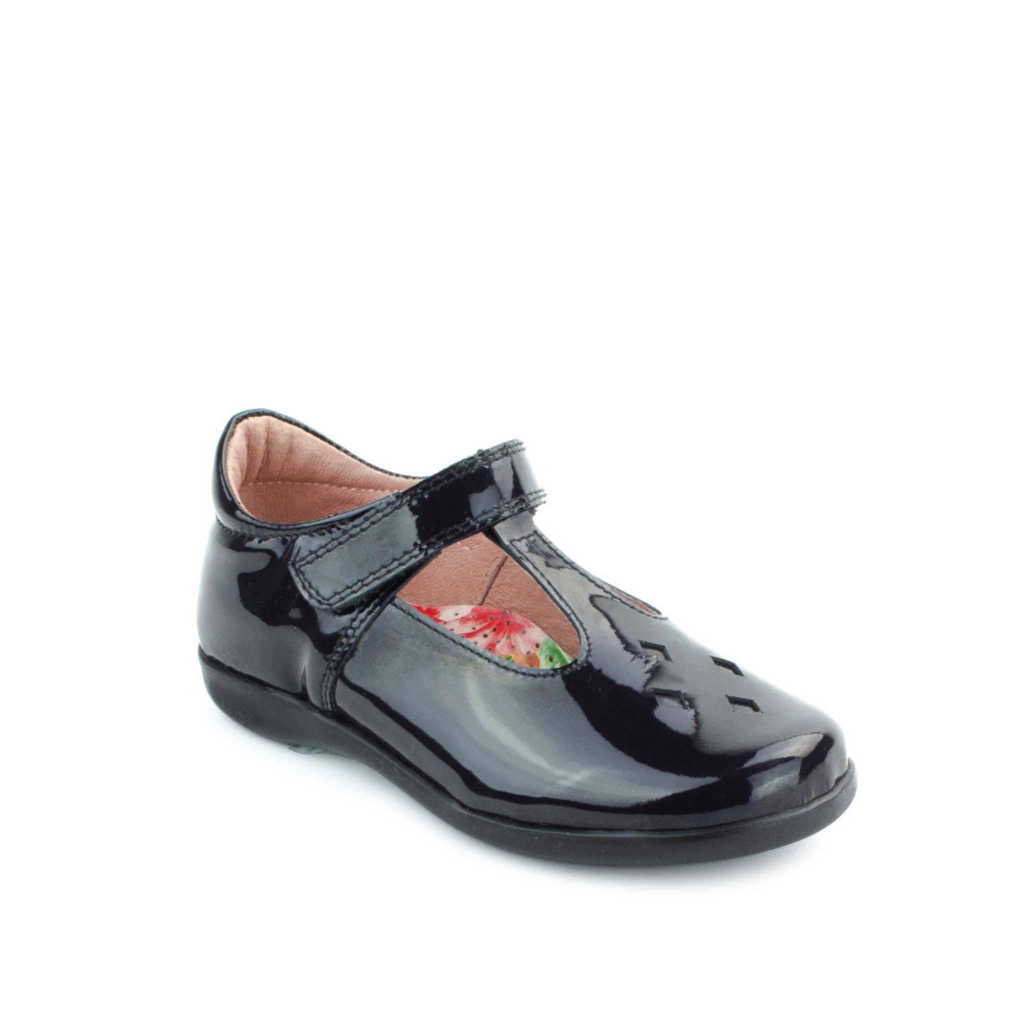 Petasil Joyce 6258-02 Black Patent School Shoes
