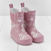 Grass & Air Floral Shortie Adventure Pink Blossom Boot w/bag GA312