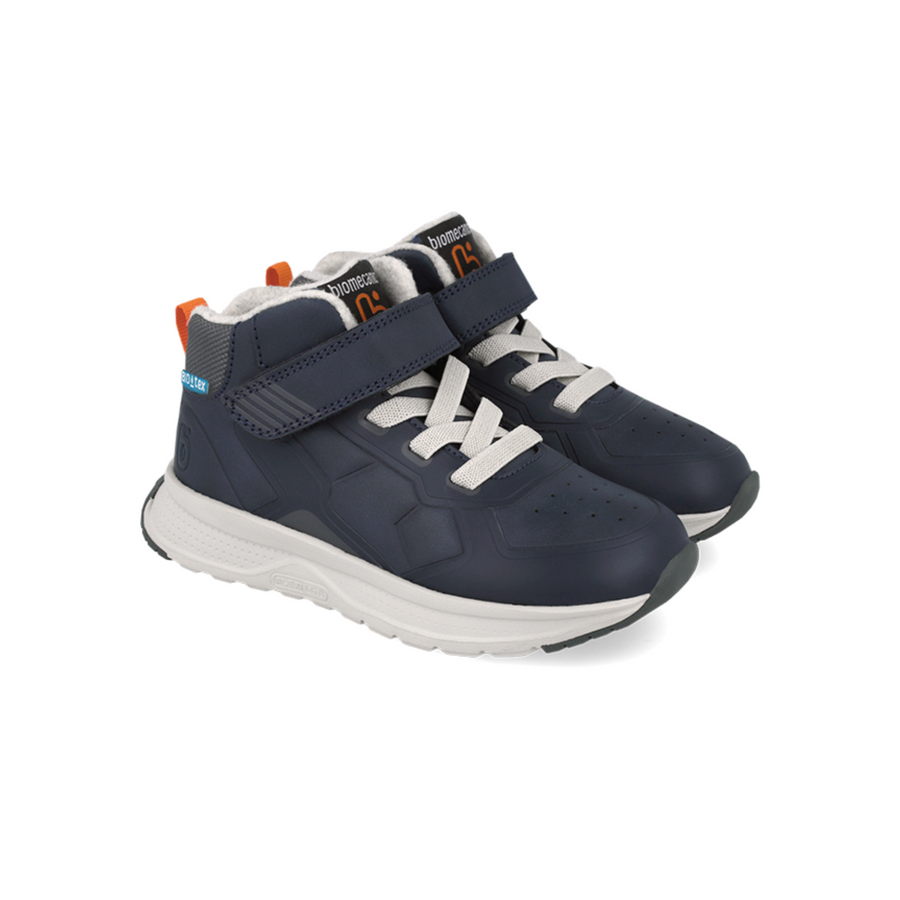 Biomecanics 251252-A089FM Waterproof Boys Blue Hi-Top