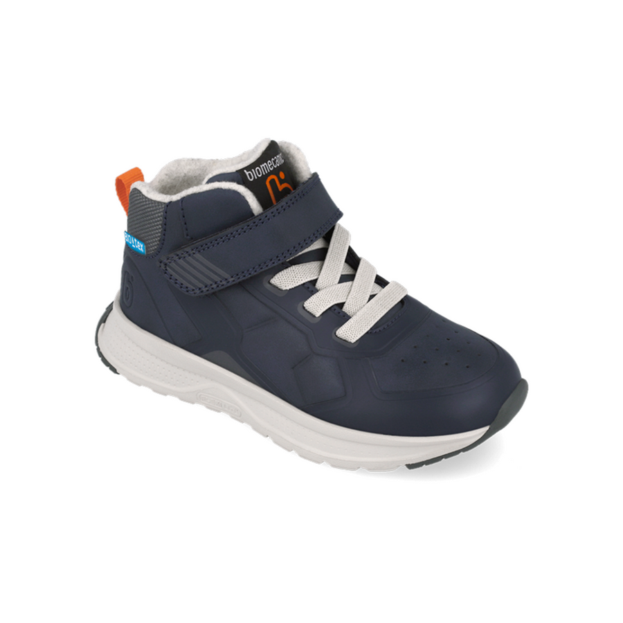 Biomecanics 251252-A089FM Waterproof Boys Blue Hi-Top