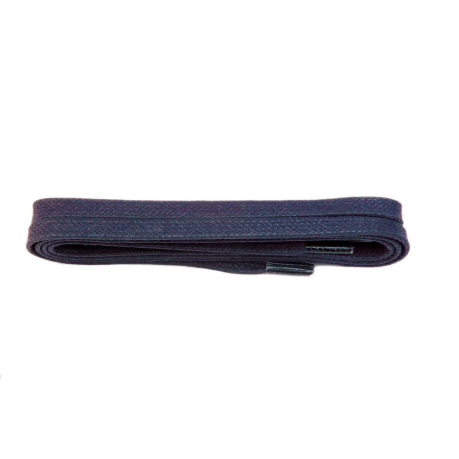 Shoestring Navy Flat Laces 75cm