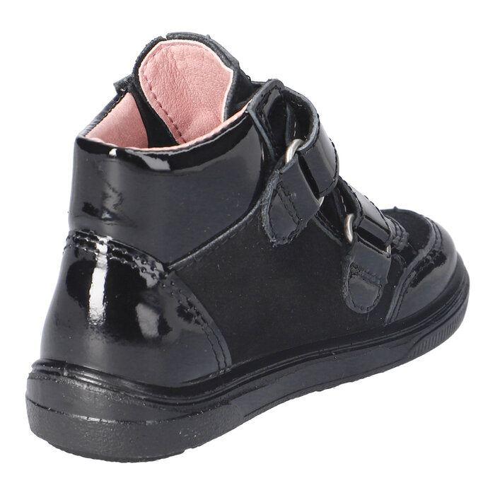 Ricosta Cathy Leather Black School Boot 7303802-090