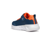 Geox J ASSISTER BOY J45DZC	014CE C4B2T Boys Blue / Orange Trainer