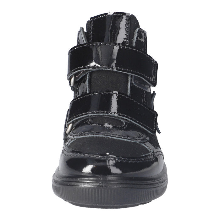 Ricosta Cathy Leather Black School Boot 7303802-090