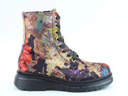 Heavenly Feet Lotte Ladies Floral Velour Boot