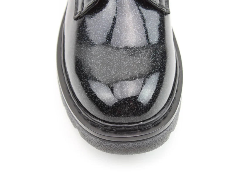 Heavenly Feet Justina2 Ladies Black Glitter Boot