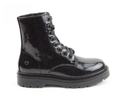Heavenly Feet Justina2 Ladies Black Glitter Boot