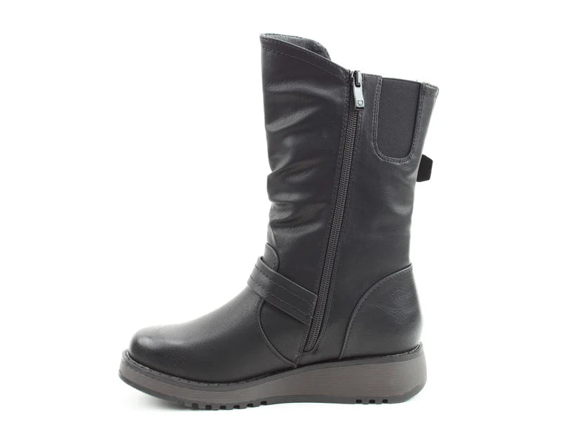 Heavenly Feet Hannah4 Ladies Black Boot