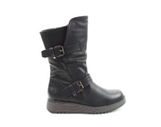 Heavenly Feet Hannah4 Ladies Black Boot