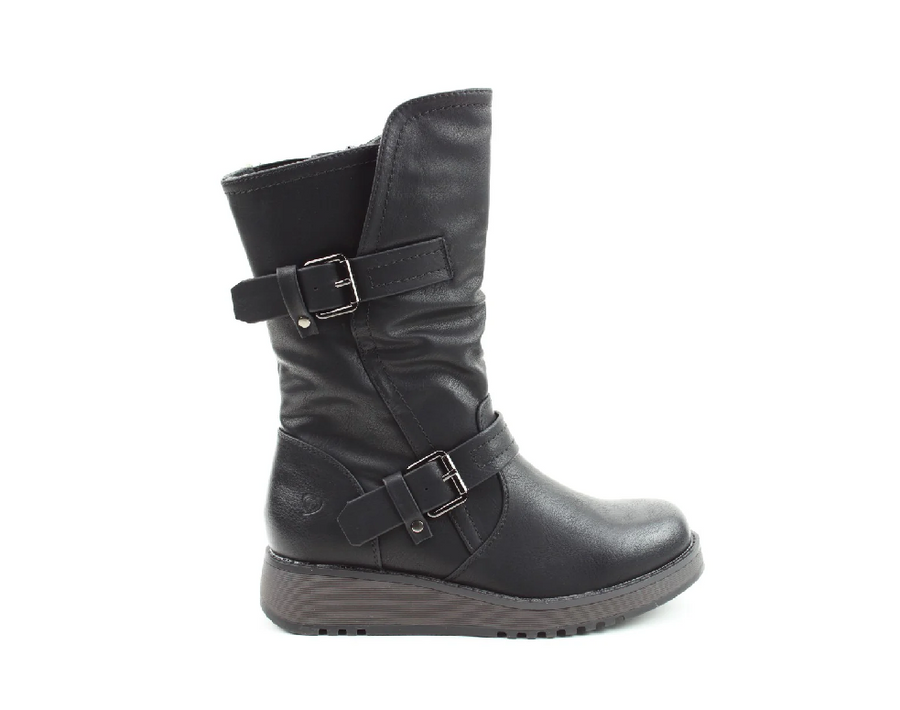 Heavenly Feet Hannah4 Ladies Black Boot