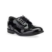 Start-Rite Brogue Pri 2745_3 Black Patent School Shoes