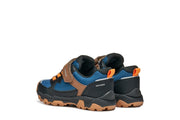 Geox J MAGNETAR B.B J463ZB 050FU C0948 Boys Navy / Brown Trainer