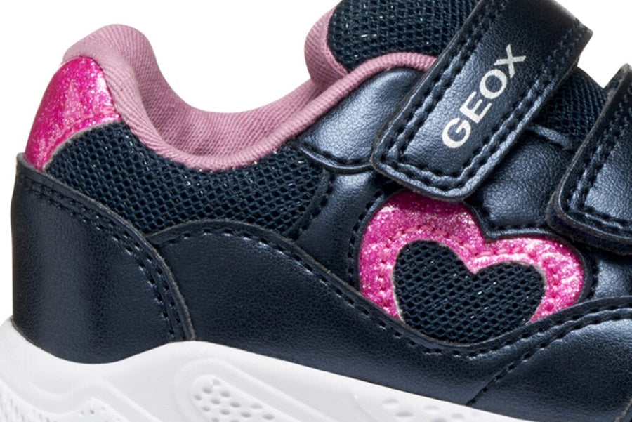 Geox B SPRINTYE GIRL B564TA 0GNAJ C4002 Girls Navy Trainer