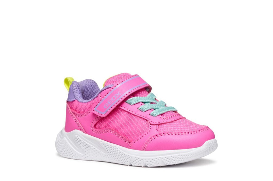 Geox B SPRINTYE GIRL B  B564TB 0BC14 C8L8E Girls Fuchsia Trainer
