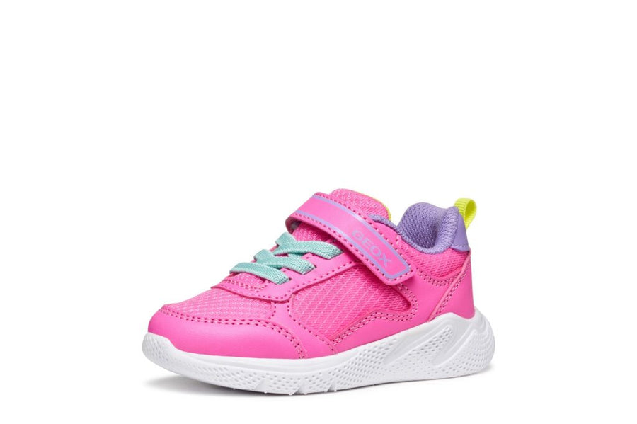 Geox B SPRINTYE GIRL B  B564TB 0BC14 C8L8E Girls Fuchsia Trainer