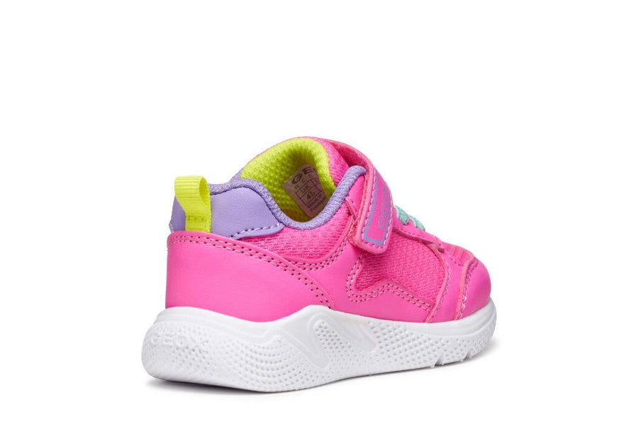 Geox B SPRINTYE GIRL B  B564TB 0BC14 C8L8E Girls Fuchsia Trainer