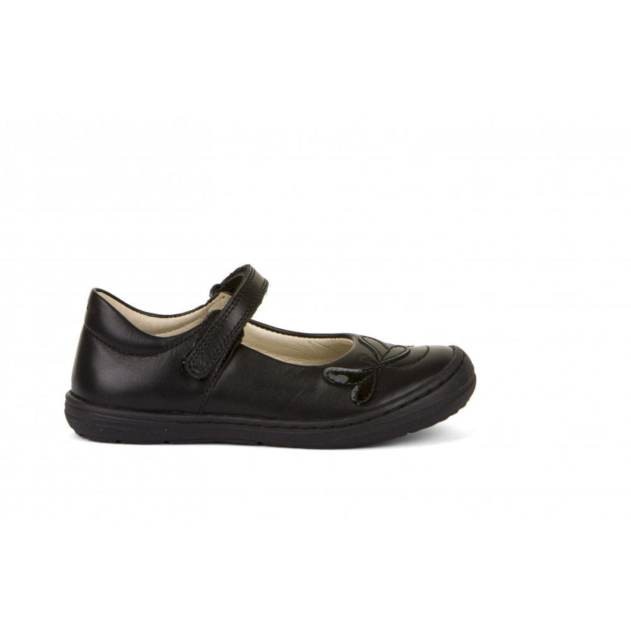 Froddo Mia DF G3140171-1 Black Leather School Shoes