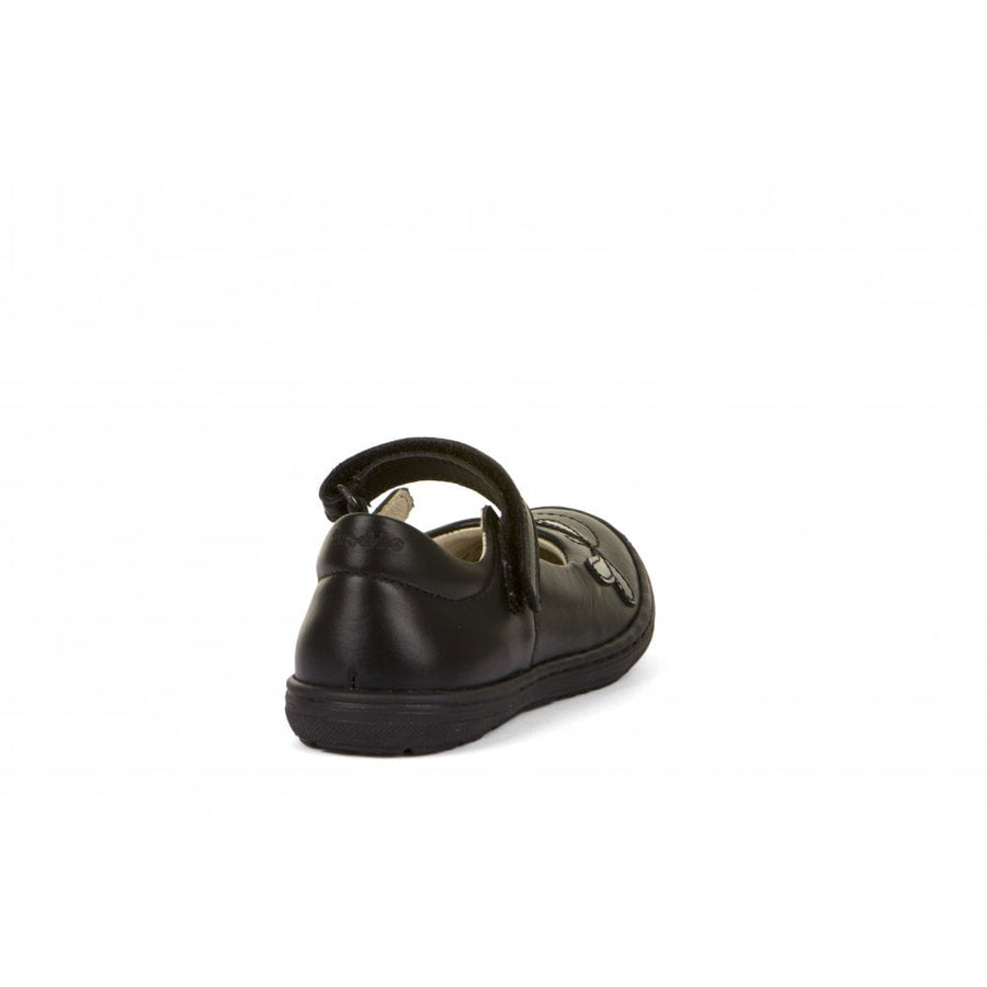 Froddo Mia DF G3140171-1 Black Leather School Shoes