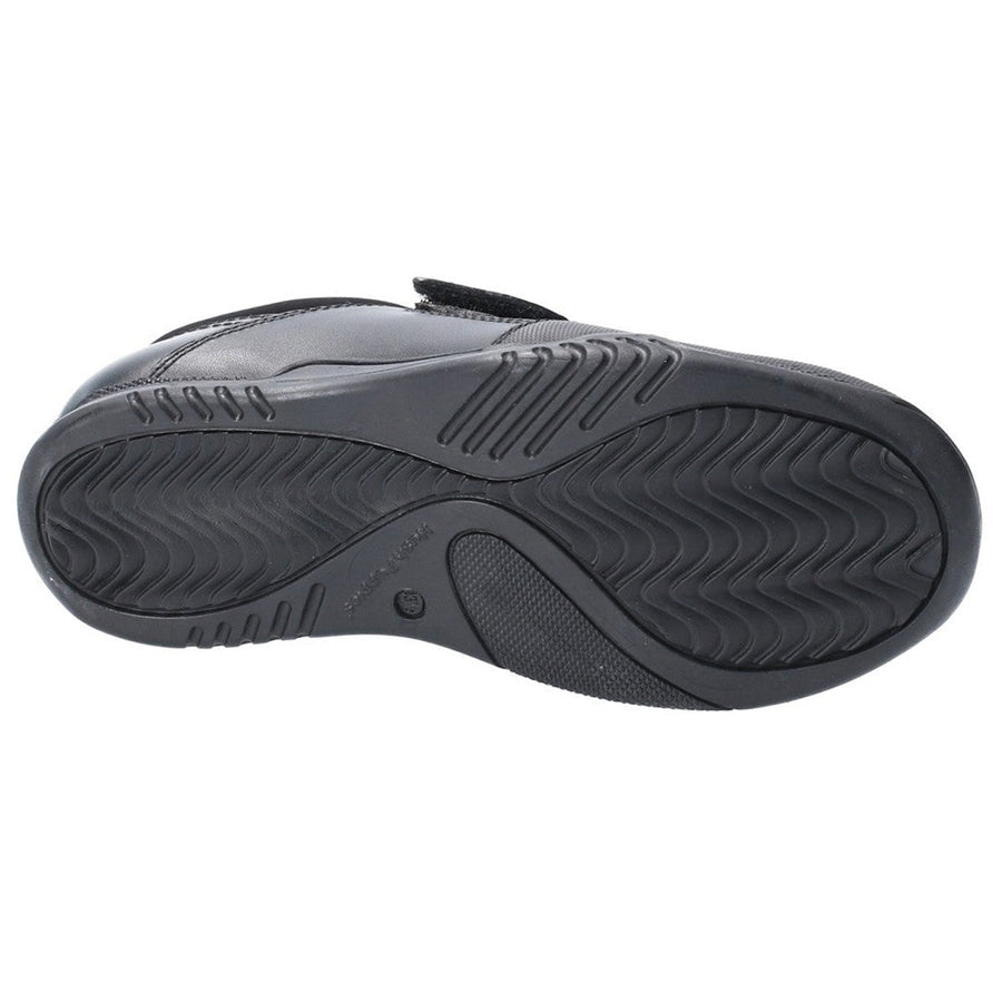 Hush Puppies NOAH JNR 260001 Black Boys School Shoes