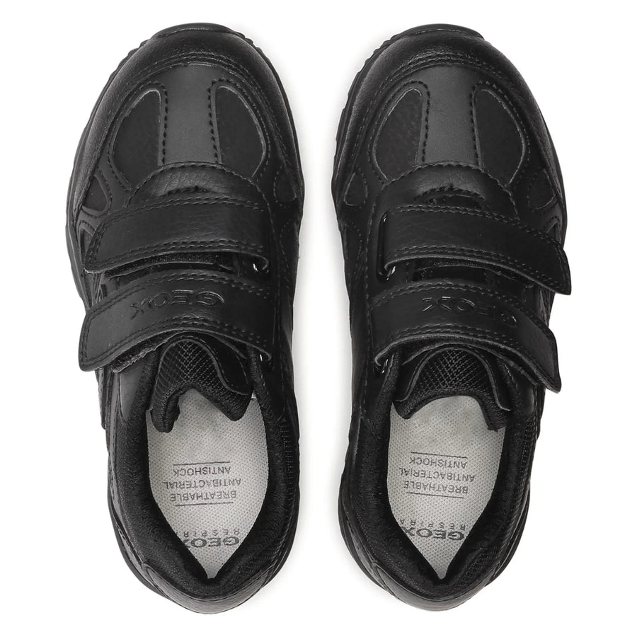 Geox J Pavel B. C J0415C 0BUCE C9999 Black School Shoes