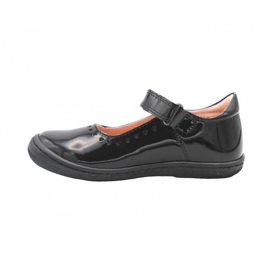 Petasil GISELE 5862-321 Black Patent School Shoe