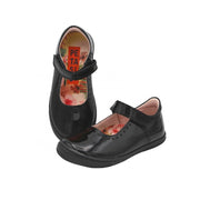 Petasil GISELE 5862-321 Black Patent School Shoe