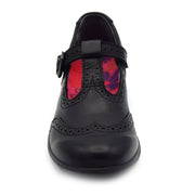 Ricosta OLINA Black Leather School Shoes 8500502