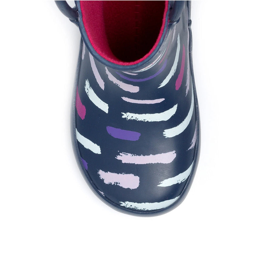 Chipmunks Rio Navy Girls Handled Wellingtons
