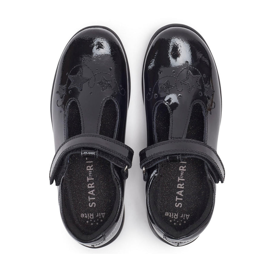 Start-Rite Star Jump 2801_3 Black Patent School Shoes