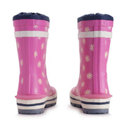 Start-Rite Big Puddle 9934_16 Pink Daisy Girls Wellingtons