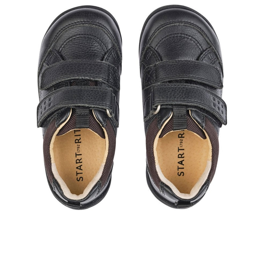 Start-Rite ZigZag 1483_7 Black School Shoes